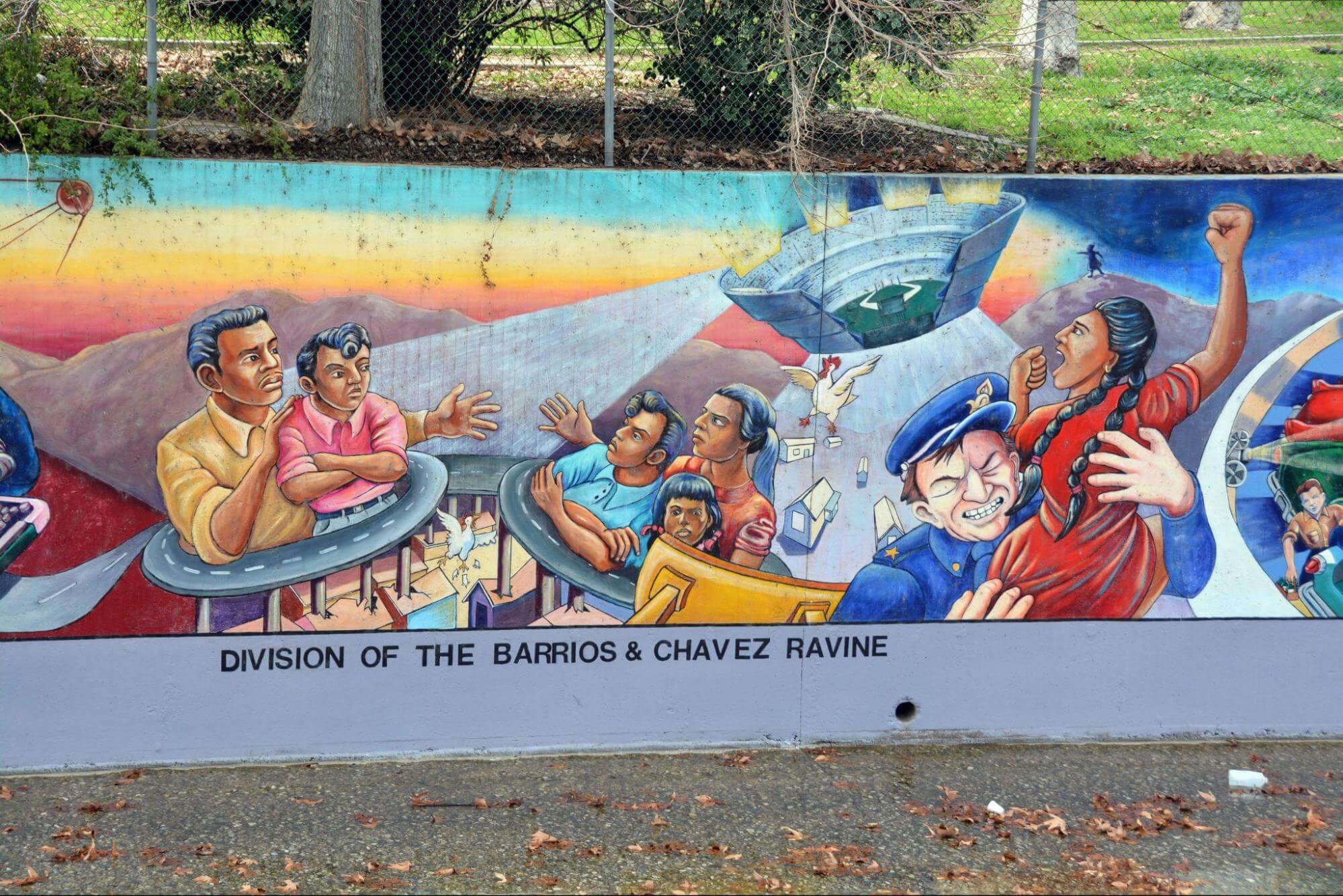 Judy Baca and Social and Public Art Resource Center, The Great Wall of Los Angeles, North Hollywood, 1976-1984 (Artstor)